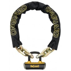 Onguard Beast Chain Lock with X4 Padlock - B0090C4MVW